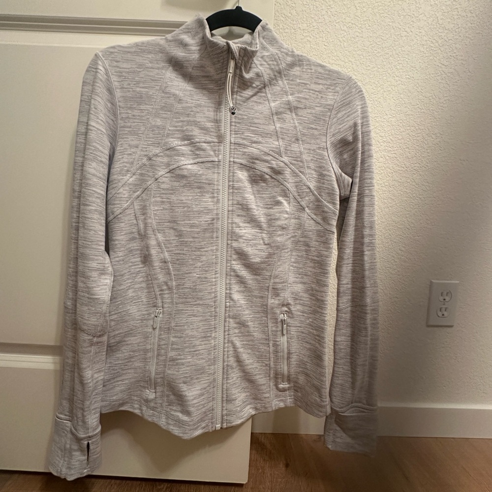 Lululemon Athletica Light Gray Ski Jacket